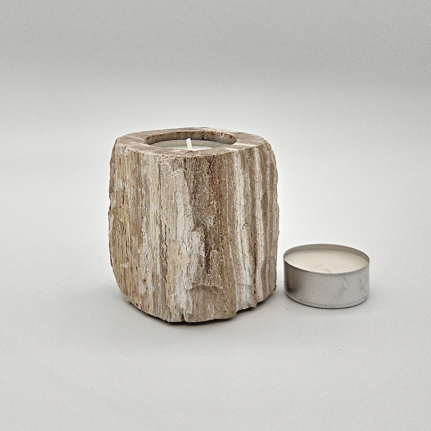 Naturlig rå fyrfadsstage