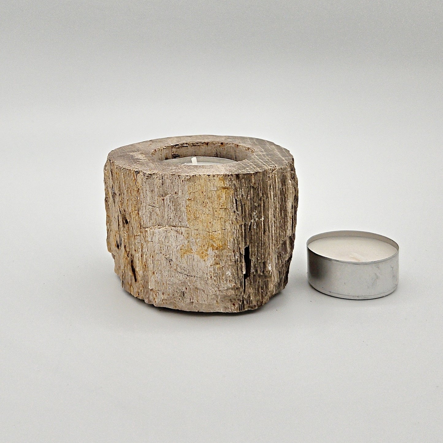 Naturlig rå fyrfadsstage