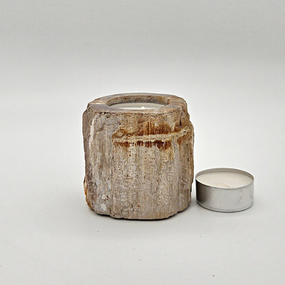 Naturlig rå fyrfadsstage