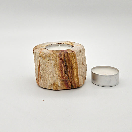 Naturlig rå fyrfadsstage