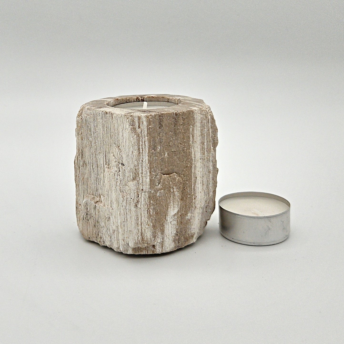 Naturlig rå fyrfadsstage