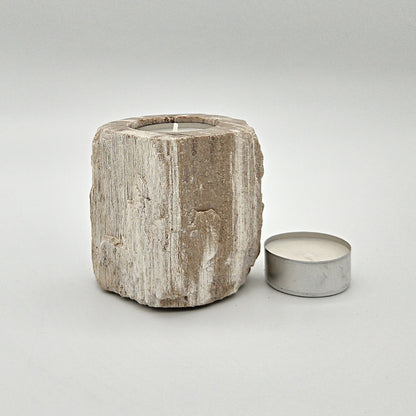 Naturlig rå fyrfadsstage