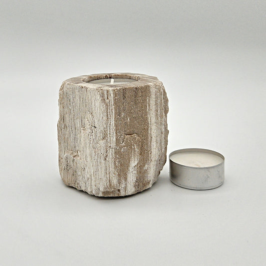 Naturlig rå fyrfadsstage